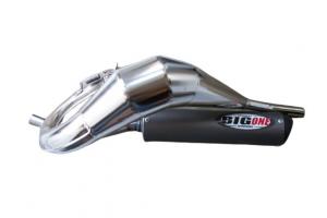 Big One Factory Auspuff chrom Beta RR ab 2012